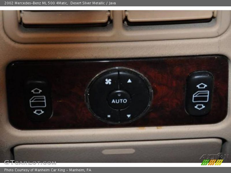 Desert Silver Metallic / Java 2002 Mercedes-Benz ML 500 4Matic