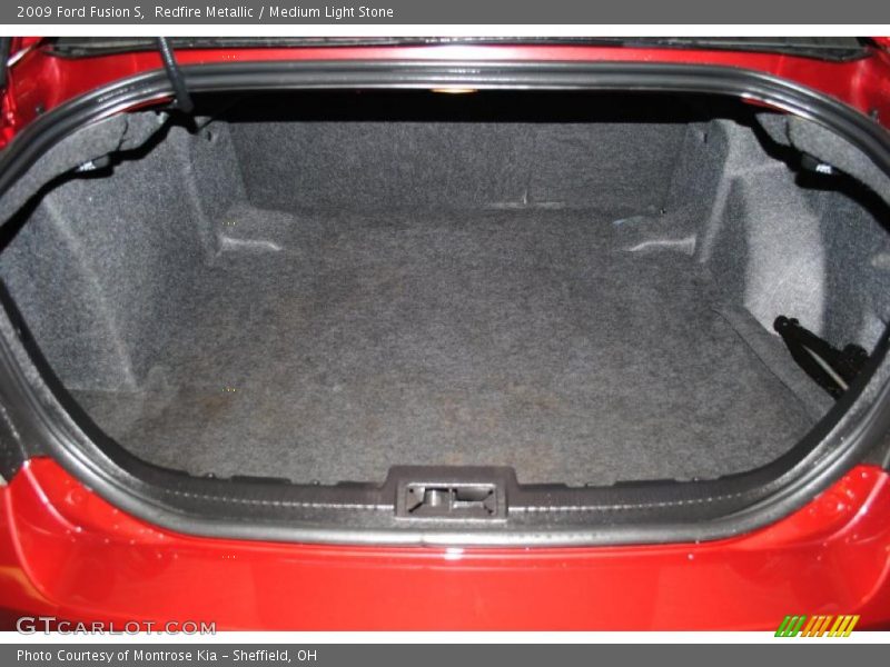 Redfire Metallic / Medium Light Stone 2009 Ford Fusion S