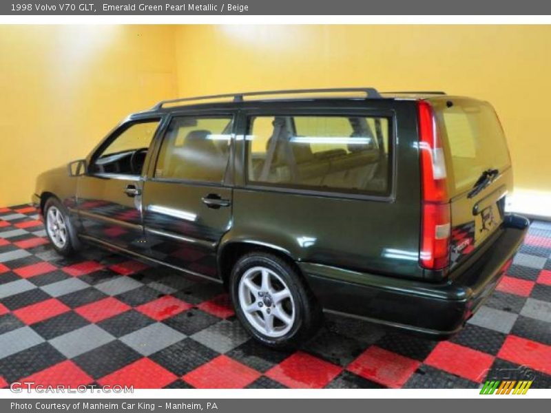 Emerald Green Pearl Metallic / Beige 1998 Volvo V70 GLT