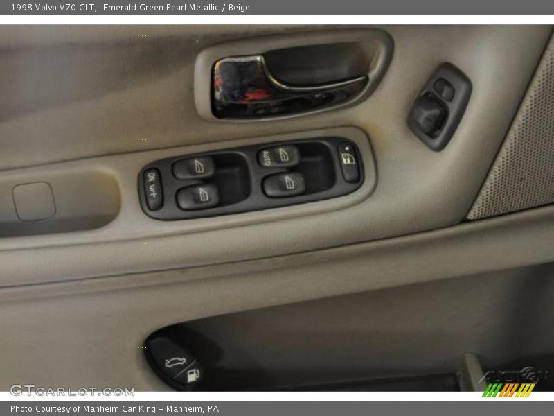 Emerald Green Pearl Metallic / Beige 1998 Volvo V70 GLT