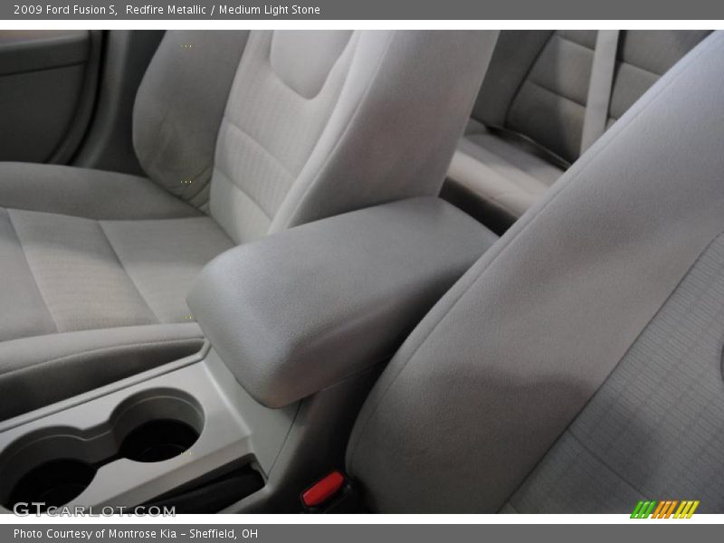 Redfire Metallic / Medium Light Stone 2009 Ford Fusion S