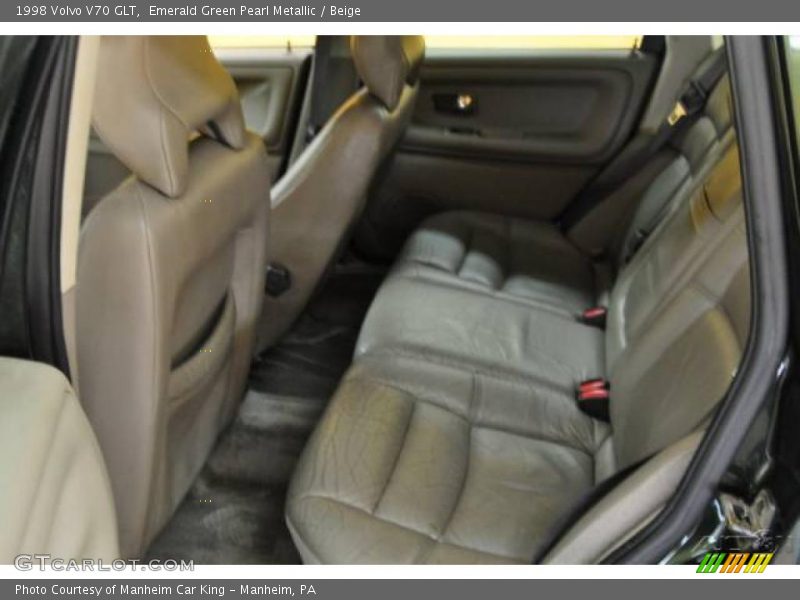 Emerald Green Pearl Metallic / Beige 1998 Volvo V70 GLT