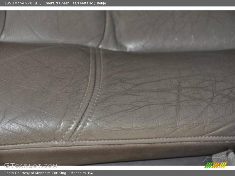 Emerald Green Pearl Metallic / Beige 1998 Volvo V70 GLT