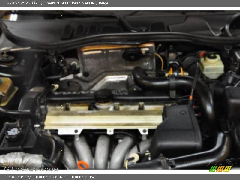 Emerald Green Pearl Metallic / Beige 1998 Volvo V70 GLT
