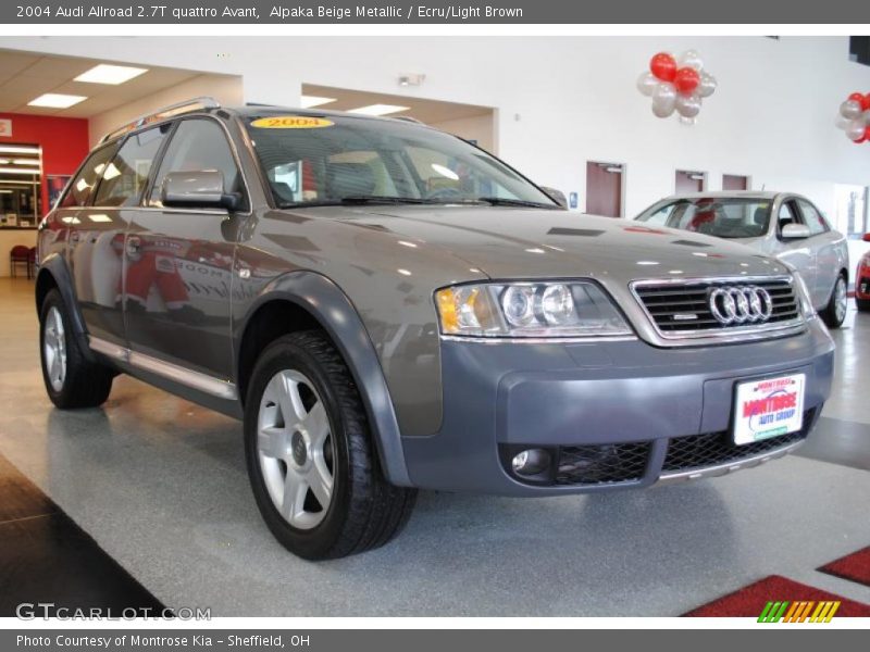 Alpaka Beige Metallic / Ecru/Light Brown 2004 Audi Allroad 2.7T quattro Avant