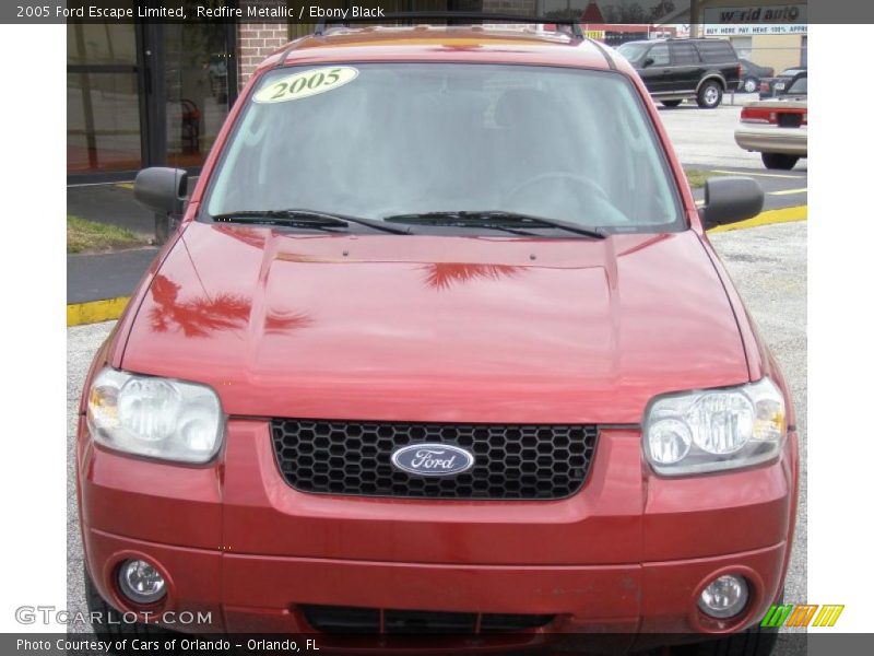 Redfire Metallic / Ebony Black 2005 Ford Escape Limited