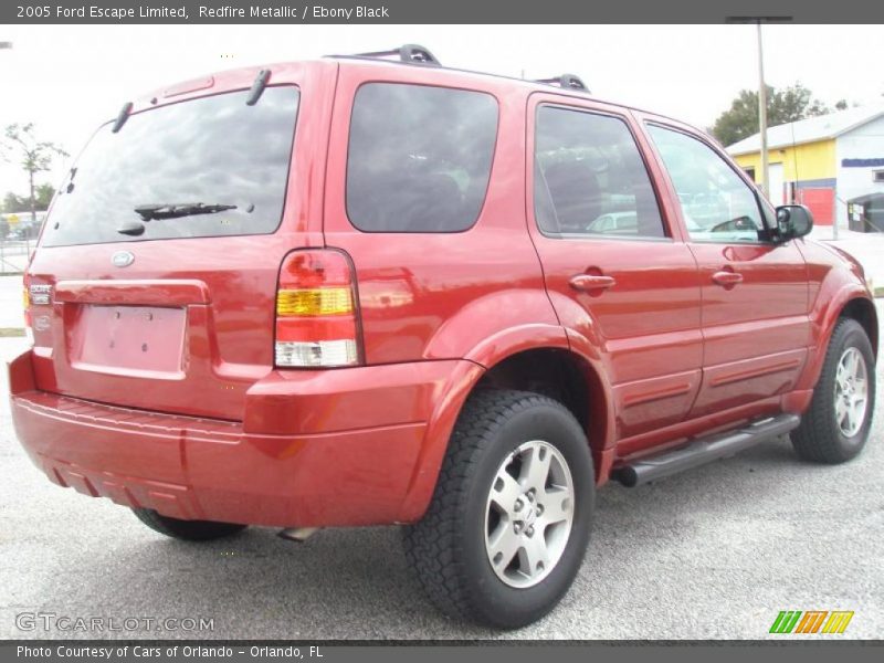 Redfire Metallic / Ebony Black 2005 Ford Escape Limited