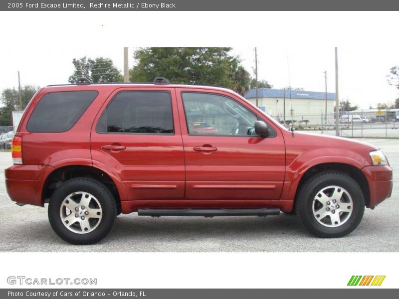 Redfire Metallic / Ebony Black 2005 Ford Escape Limited