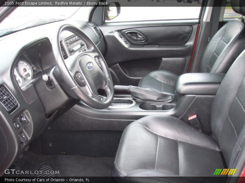 Redfire Metallic / Ebony Black 2005 Ford Escape Limited