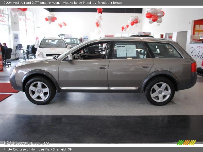 Alpaka Beige Metallic / Ecru/Light Brown 2004 Audi Allroad 2.7T quattro Avant