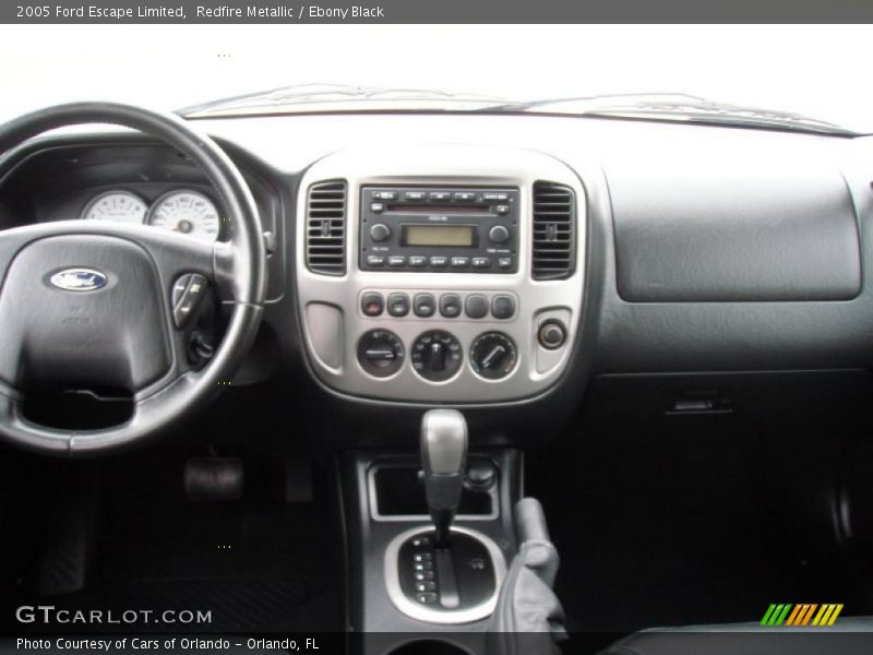 Redfire Metallic / Ebony Black 2005 Ford Escape Limited
