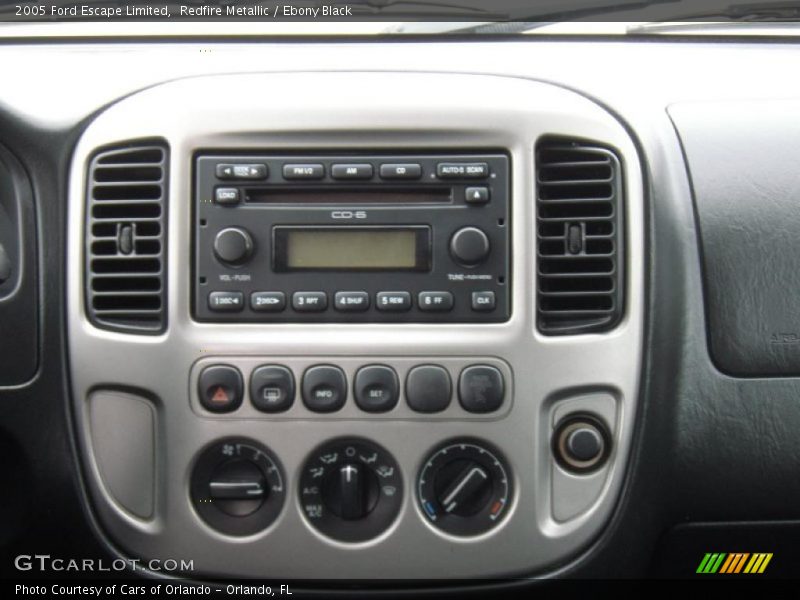 Redfire Metallic / Ebony Black 2005 Ford Escape Limited