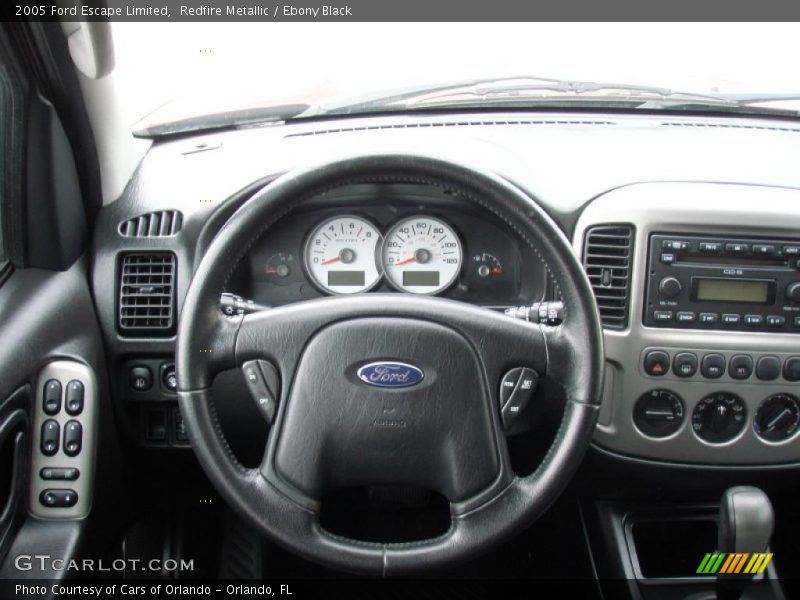 Redfire Metallic / Ebony Black 2005 Ford Escape Limited