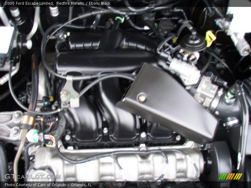Redfire Metallic / Ebony Black 2005 Ford Escape Limited