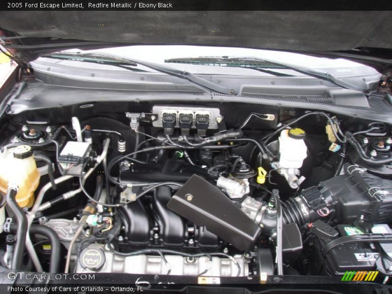 Redfire Metallic / Ebony Black 2005 Ford Escape Limited
