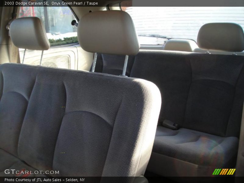 Onyx Green Pearl / Taupe 2003 Dodge Caravan SE