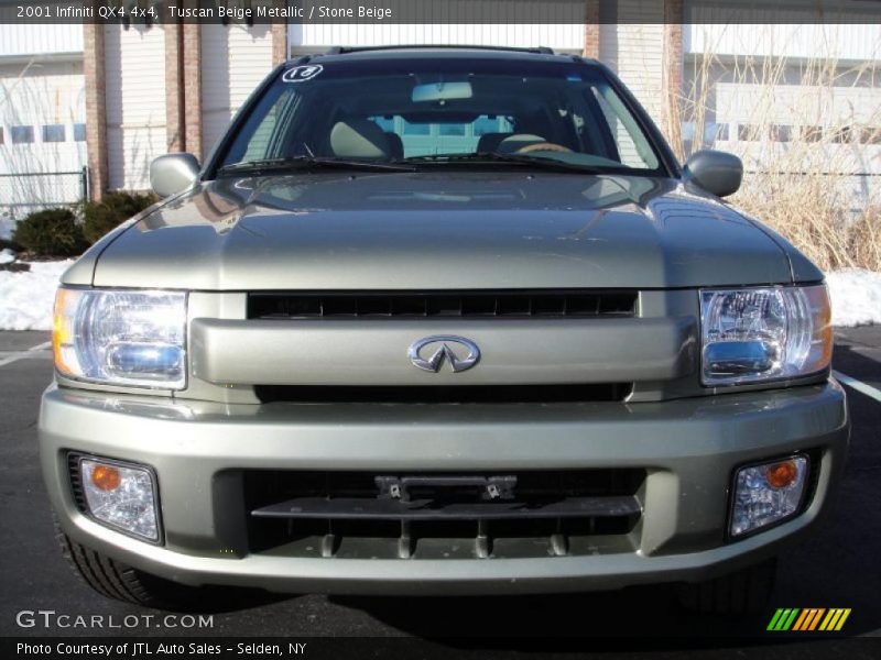 Tuscan Beige Metallic / Stone Beige 2001 Infiniti QX4 4x4