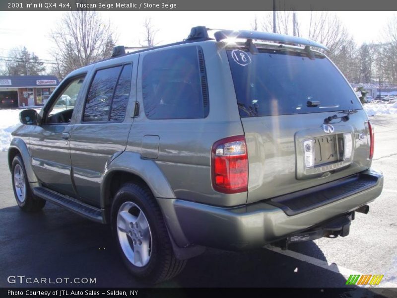 Tuscan Beige Metallic / Stone Beige 2001 Infiniti QX4 4x4