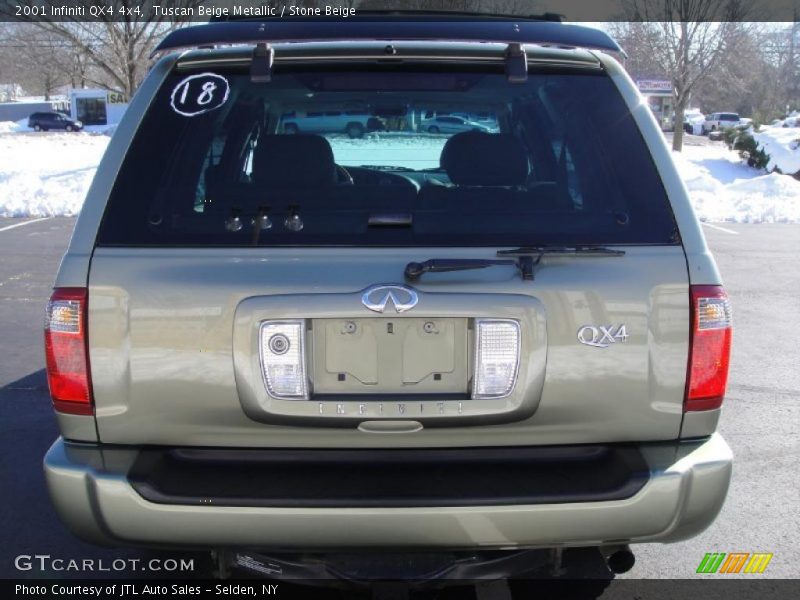 Tuscan Beige Metallic / Stone Beige 2001 Infiniti QX4 4x4