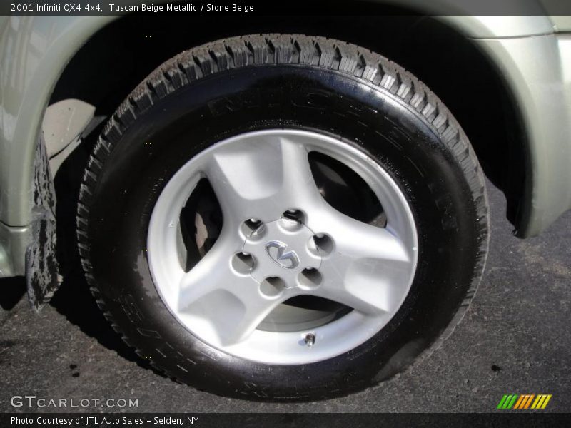 Tuscan Beige Metallic / Stone Beige 2001 Infiniti QX4 4x4