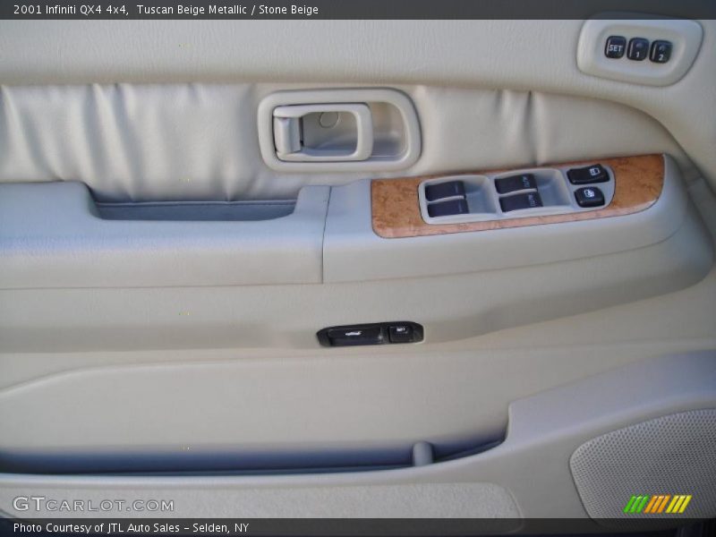 Tuscan Beige Metallic / Stone Beige 2001 Infiniti QX4 4x4