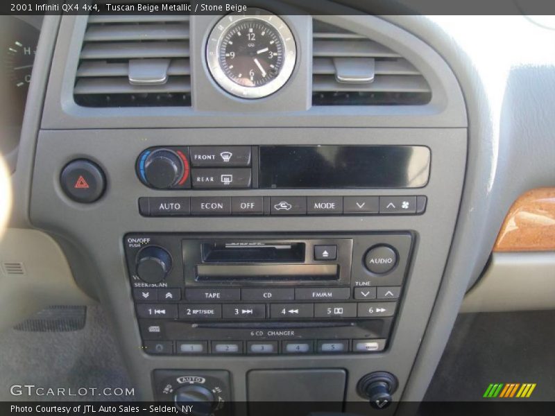 Tuscan Beige Metallic / Stone Beige 2001 Infiniti QX4 4x4
