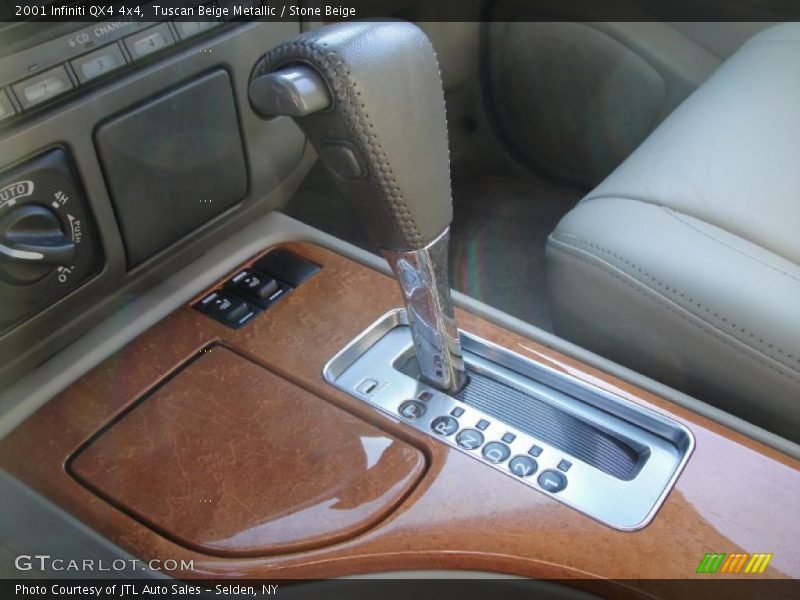 Tuscan Beige Metallic / Stone Beige 2001 Infiniti QX4 4x4