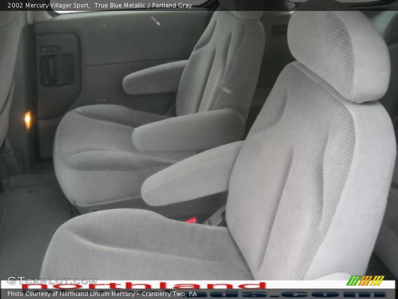 True Blue Metallic / Portland Gray 2002 Mercury Villager Sport