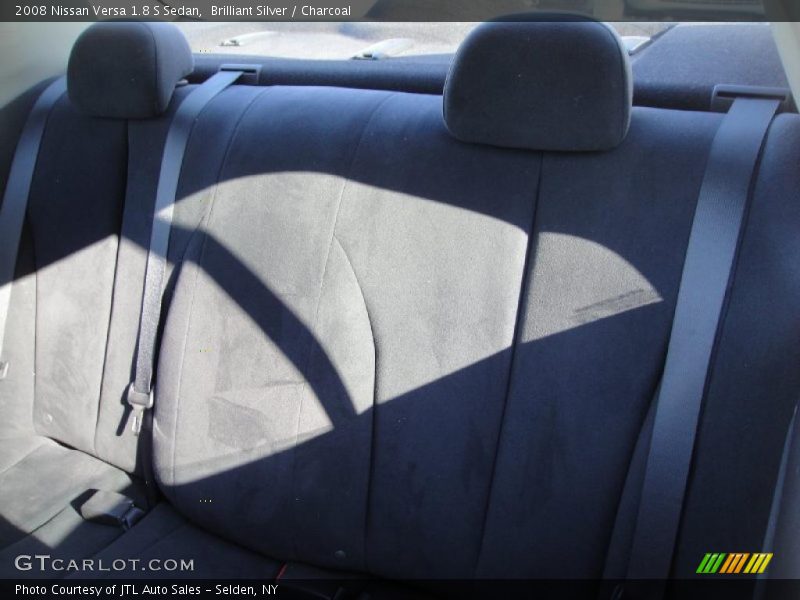 Brilliant Silver / Charcoal 2008 Nissan Versa 1.8 S Sedan