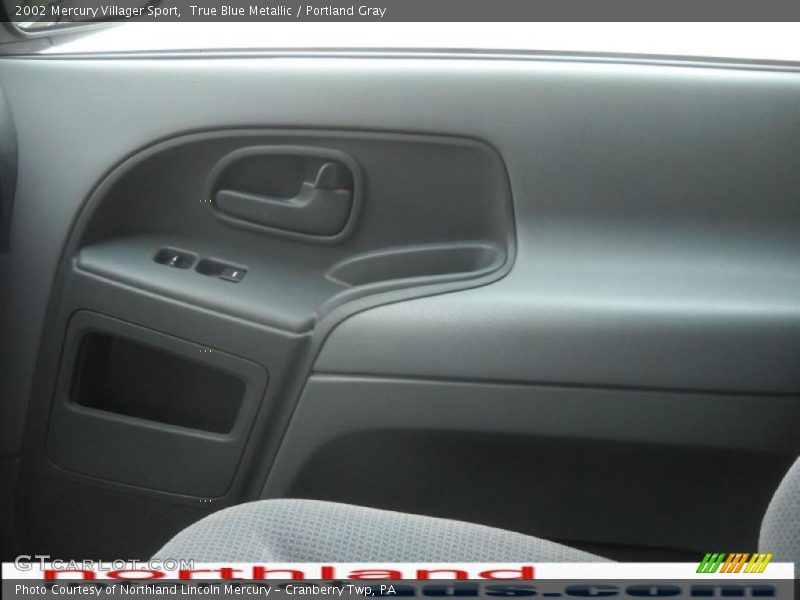 True Blue Metallic / Portland Gray 2002 Mercury Villager Sport