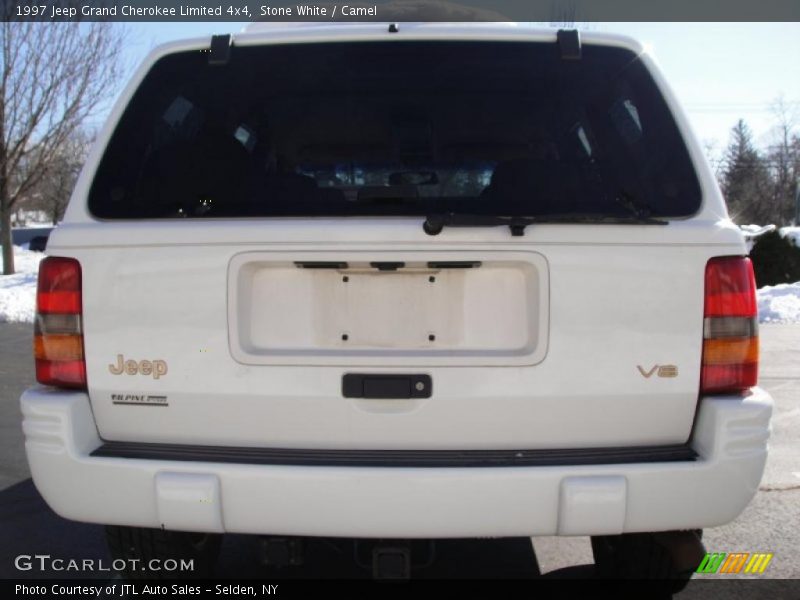 Stone White / Camel 1997 Jeep Grand Cherokee Limited 4x4