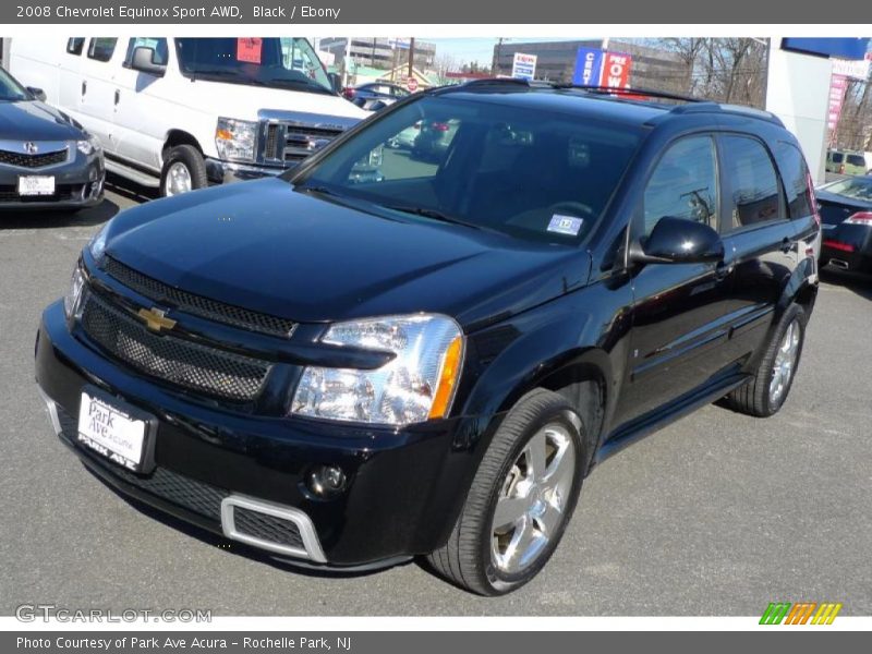 Black / Ebony 2008 Chevrolet Equinox Sport AWD