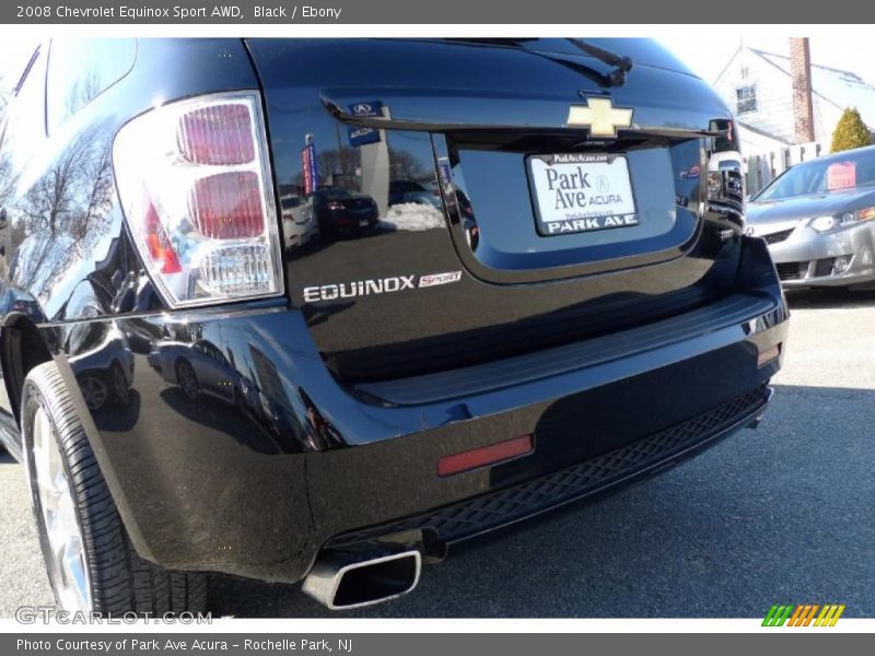 Black / Ebony 2008 Chevrolet Equinox Sport AWD