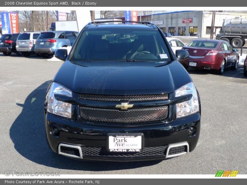 Black / Ebony 2008 Chevrolet Equinox Sport AWD