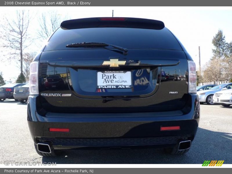 Black / Ebony 2008 Chevrolet Equinox Sport AWD