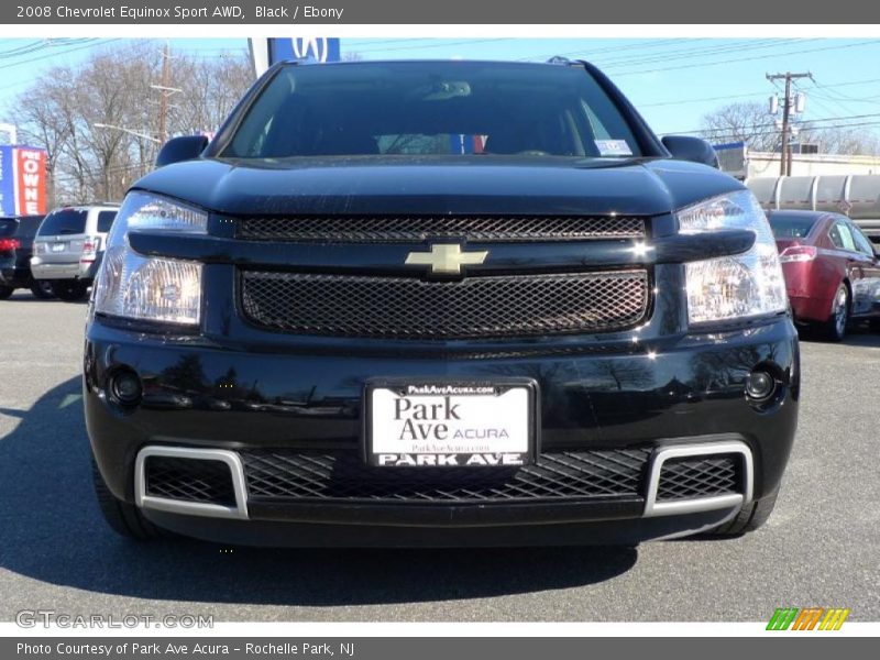 Black / Ebony 2008 Chevrolet Equinox Sport AWD