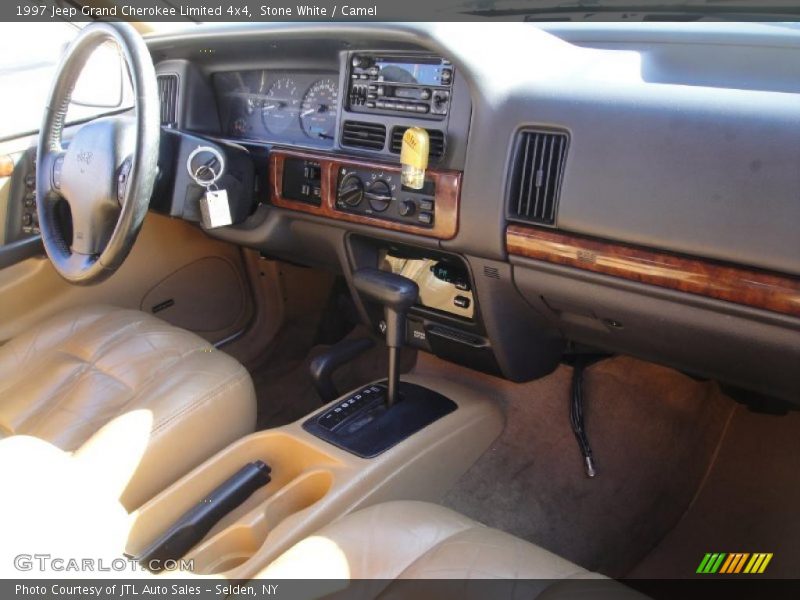 Stone White / Camel 1997 Jeep Grand Cherokee Limited 4x4
