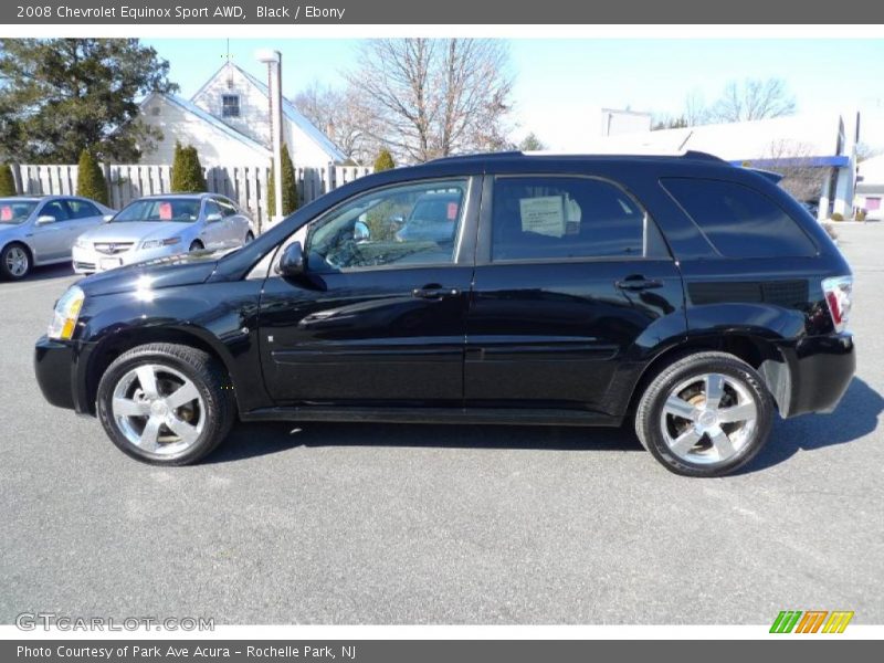 Black / Ebony 2008 Chevrolet Equinox Sport AWD