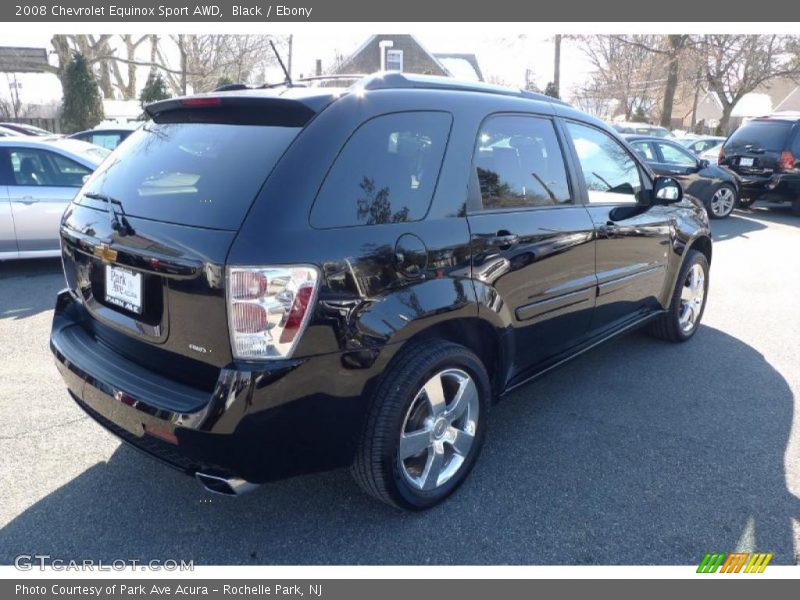 Black / Ebony 2008 Chevrolet Equinox Sport AWD