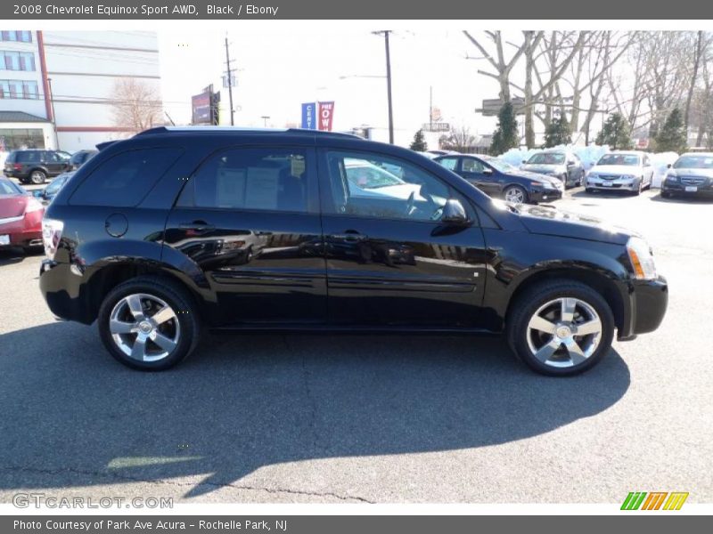 Black / Ebony 2008 Chevrolet Equinox Sport AWD