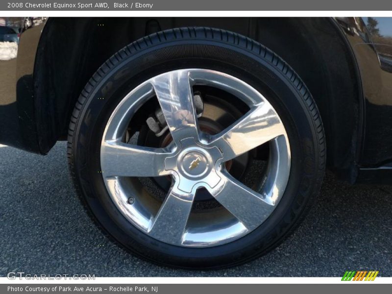 Black / Ebony 2008 Chevrolet Equinox Sport AWD