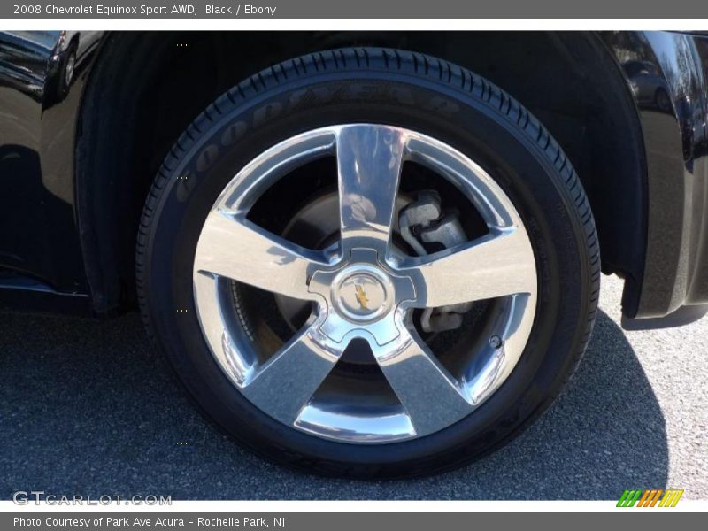 Black / Ebony 2008 Chevrolet Equinox Sport AWD