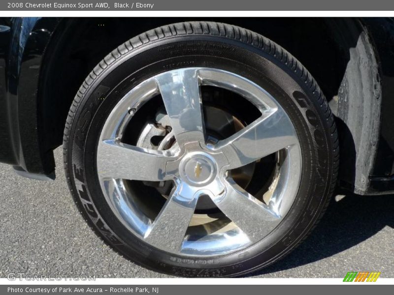Black / Ebony 2008 Chevrolet Equinox Sport AWD