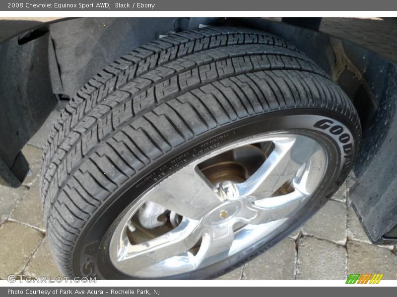 Black / Ebony 2008 Chevrolet Equinox Sport AWD