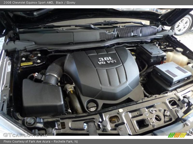 Black / Ebony 2008 Chevrolet Equinox Sport AWD