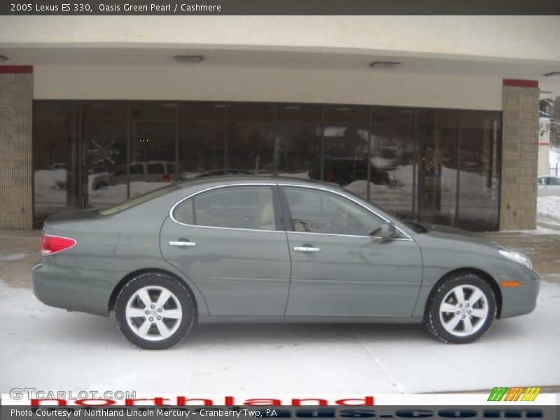 Oasis Green Pearl / Cashmere 2005 Lexus ES 330
