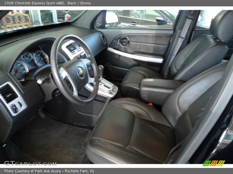 Black / Ebony 2008 Chevrolet Equinox Sport AWD
