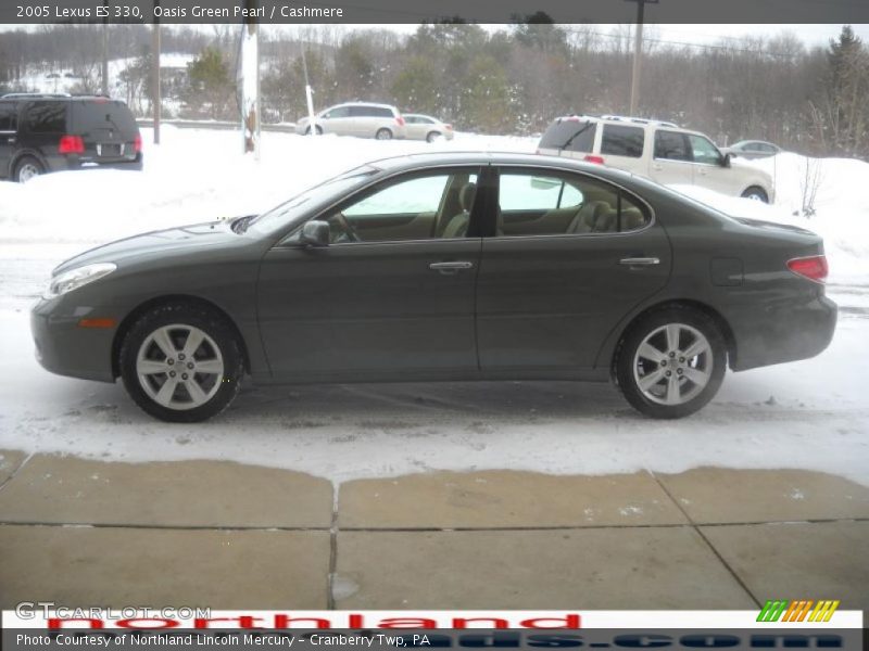Oasis Green Pearl / Cashmere 2005 Lexus ES 330