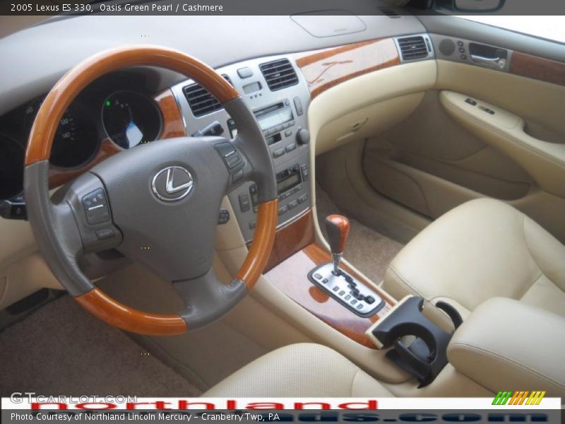 Oasis Green Pearl / Cashmere 2005 Lexus ES 330