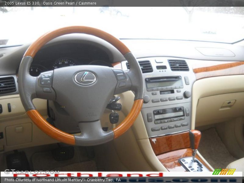 Oasis Green Pearl / Cashmere 2005 Lexus ES 330
